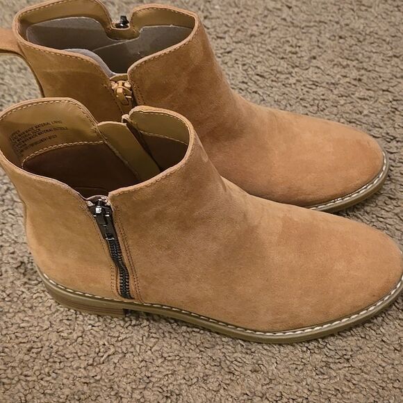 Womens Brenna Boots Universal Thread Tan 7 Tan Ankle Bootie target winter boho - Picture 12 of 16